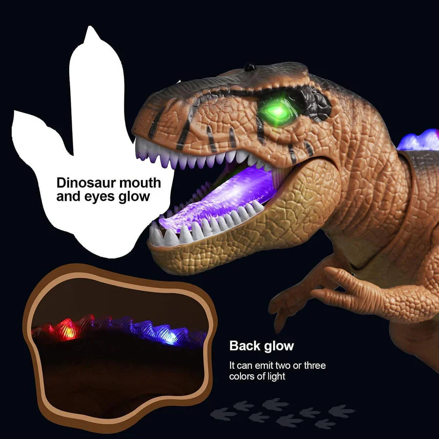 Royaleva Remote Control T-Rex Dinosaur With LED Light Up