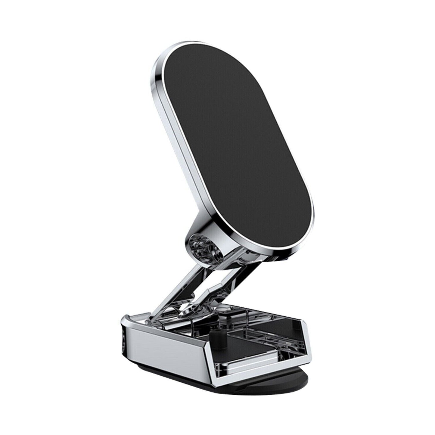 RoyaleGlow Folding Magnetic Car Phone Holder for Easy Use