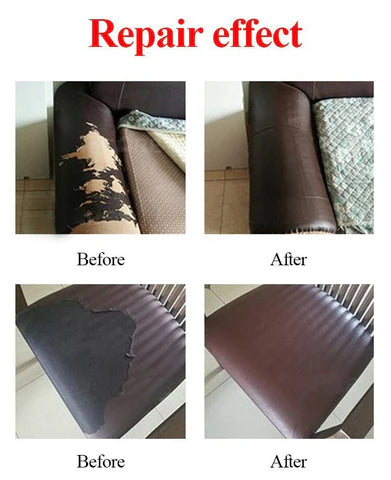 Luxora Self-Adhesive Leather Refinisher Cuttable Sofa Repair Patch (50x137cm)