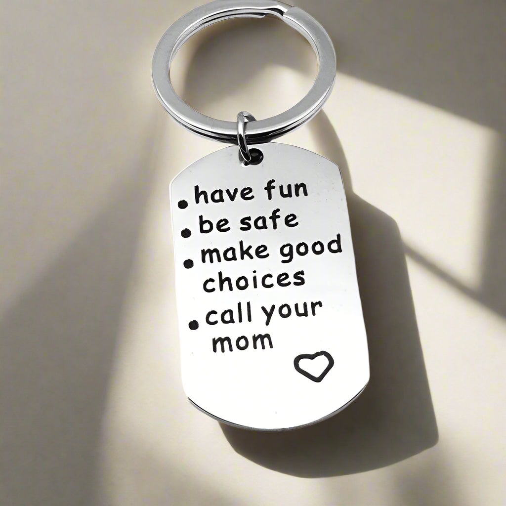 RoyaleGlow Reminder to Do Things Stainless Steel Keychain Warm Gift