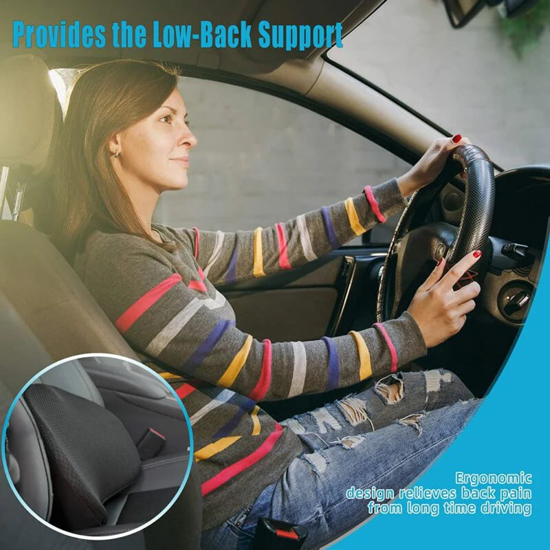 Luxora Car Seat Cushion for Shorter Drivers - Comfort Support