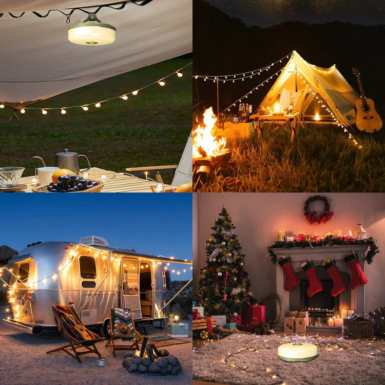 LuxRoyale Outdoor String Light with 250 Lumens and 5 Modes