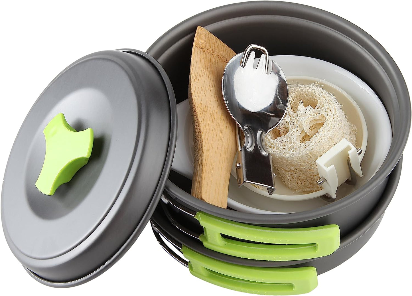 Royaleva Camping Cookware Backpacking Pots And Pans Set