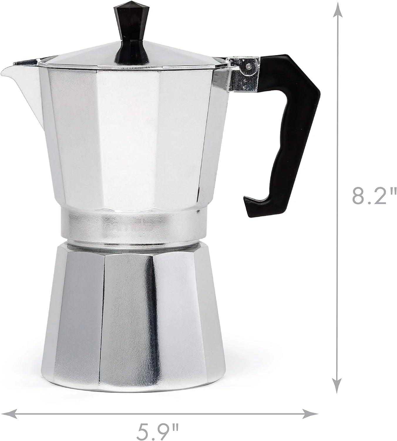 Royaleva Classic Stovetop Espresso Maker Moka Pot for Brewing