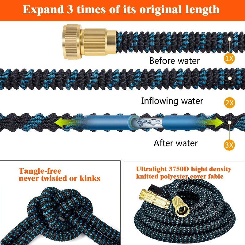 Luxora Quality Expandable Garden Hose for Easy Storage