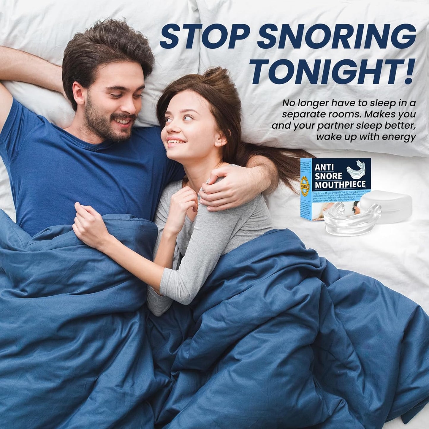 Royaleva Anti-Snoring Mouthpiece Guard for Sleep Apnea