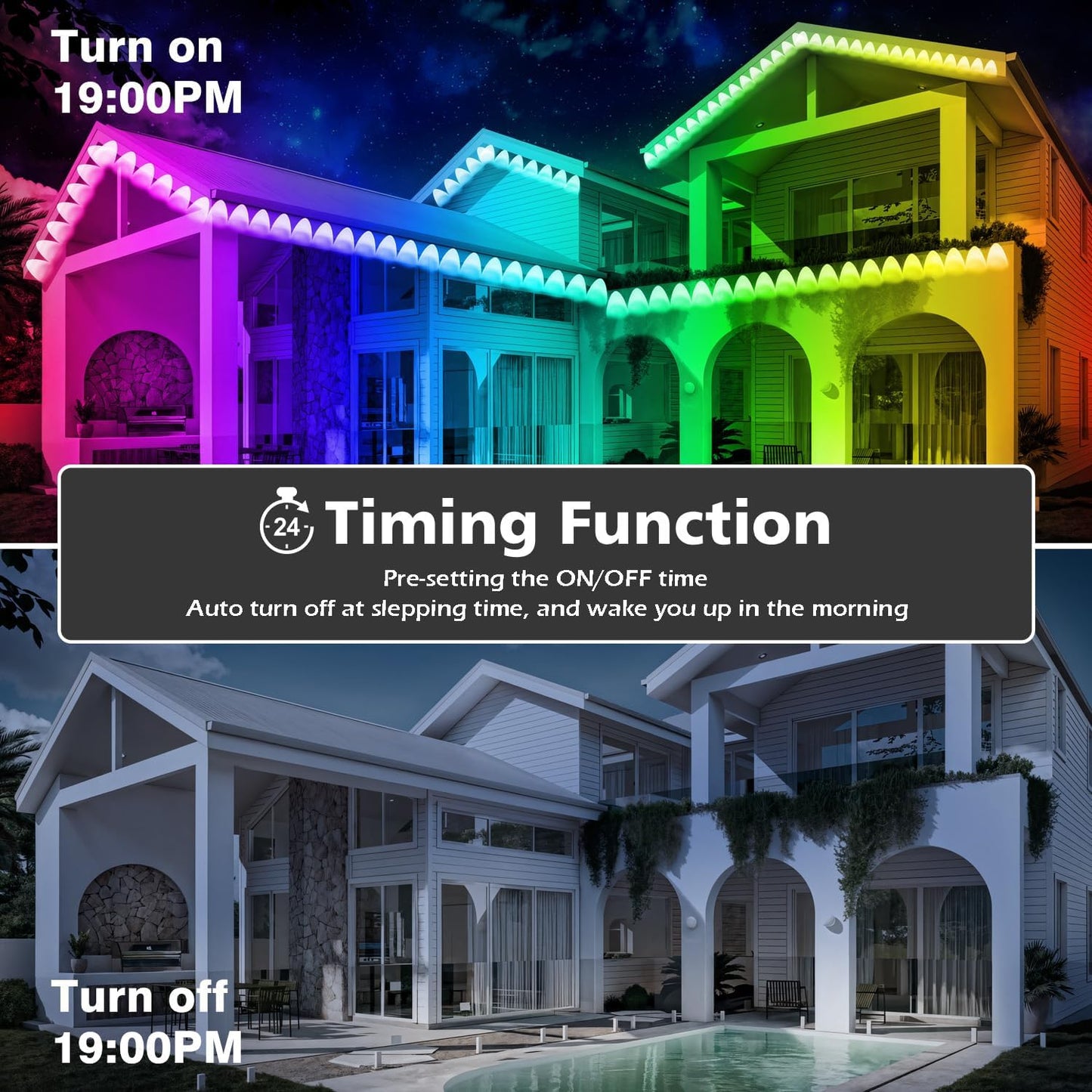 Royaleva Permanent Outdoor Lights with Smart App Control