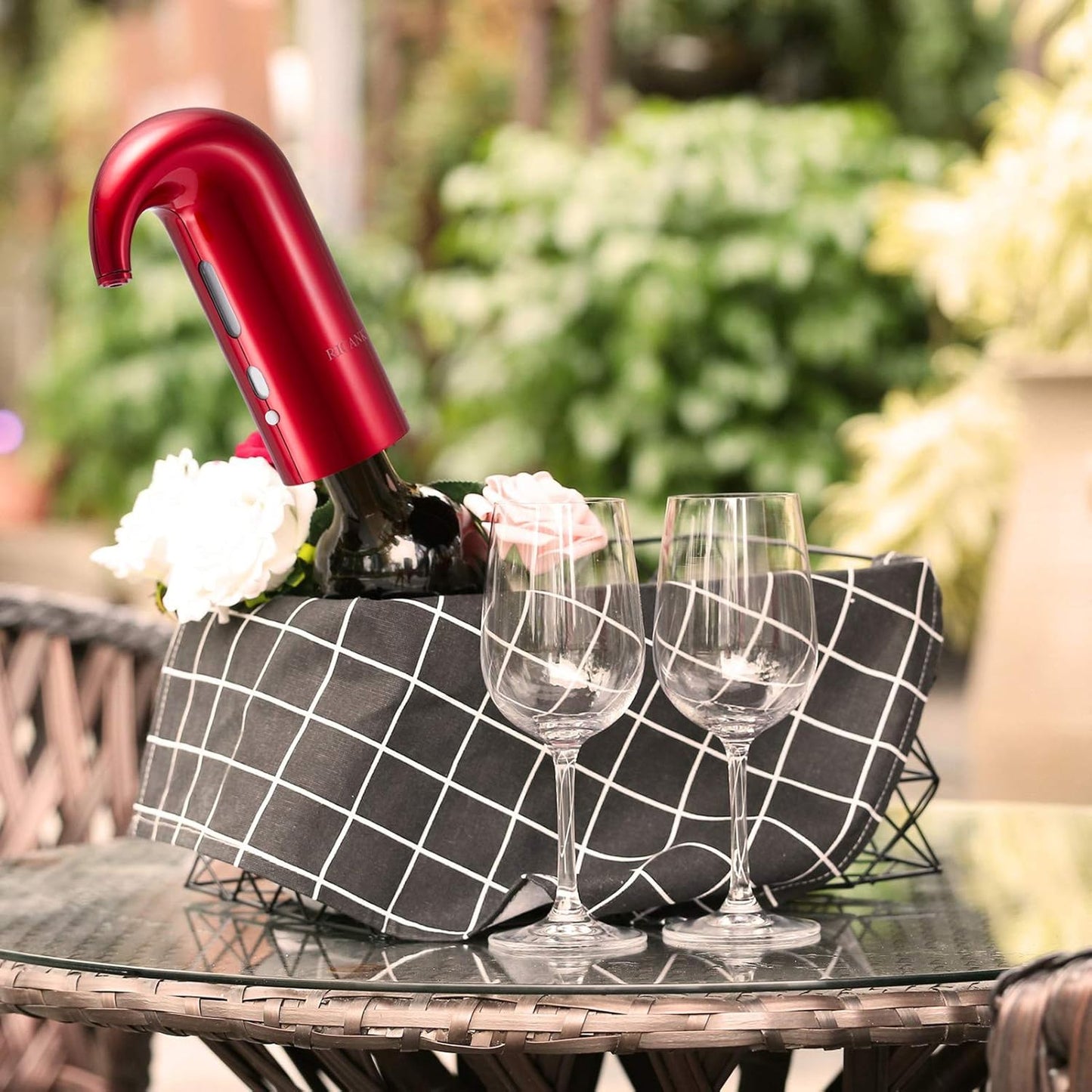 Royaleva Electric Wine Aerator Pourer Dispenser for Perfect Pours
