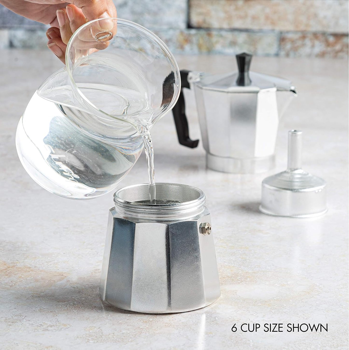 Royaleva Classic Stovetop Espresso Maker Moka Pot for Brewing