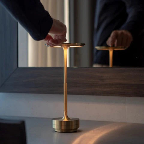 Luxora Portable Cordless Table Lamp - Adjustable Light Intensity