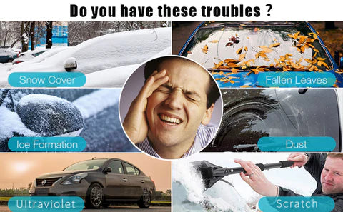 Rayvia Magnetic Car Anti-snow Cover for Winter Protection