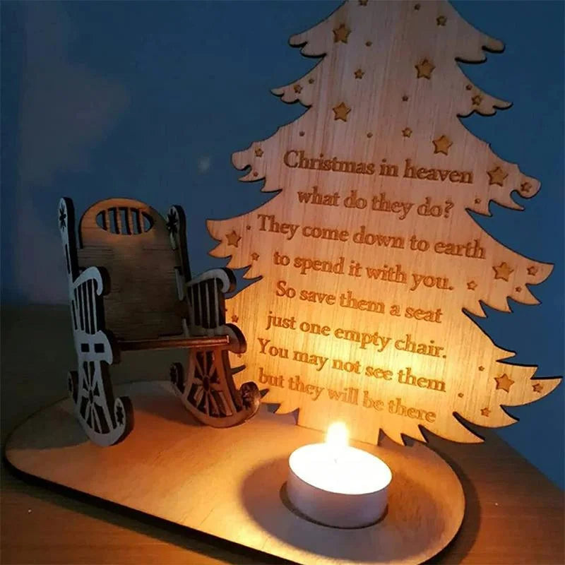 Royaleva Christmas Remembrance Ornament with Rocking Chair Design