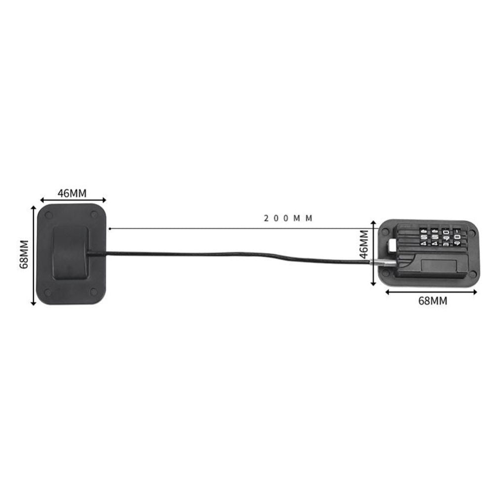 Luxora Secure Fridge Door Safety Lock with Code for Safety