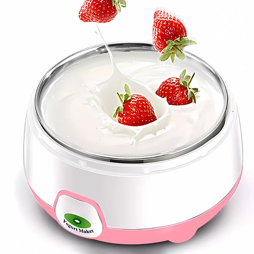 RoyaleGlow Mini Electric Probiotic DIY Yogurt Maker 1L