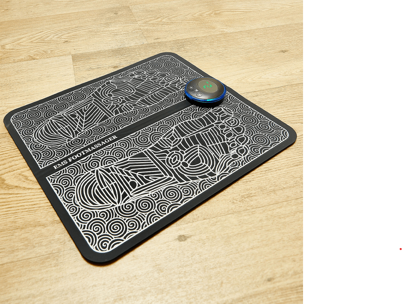 RoyaleGlow EMS Acupoints Stimulator Massage Foot Mat Ultimate Relaxation & Pain Relief