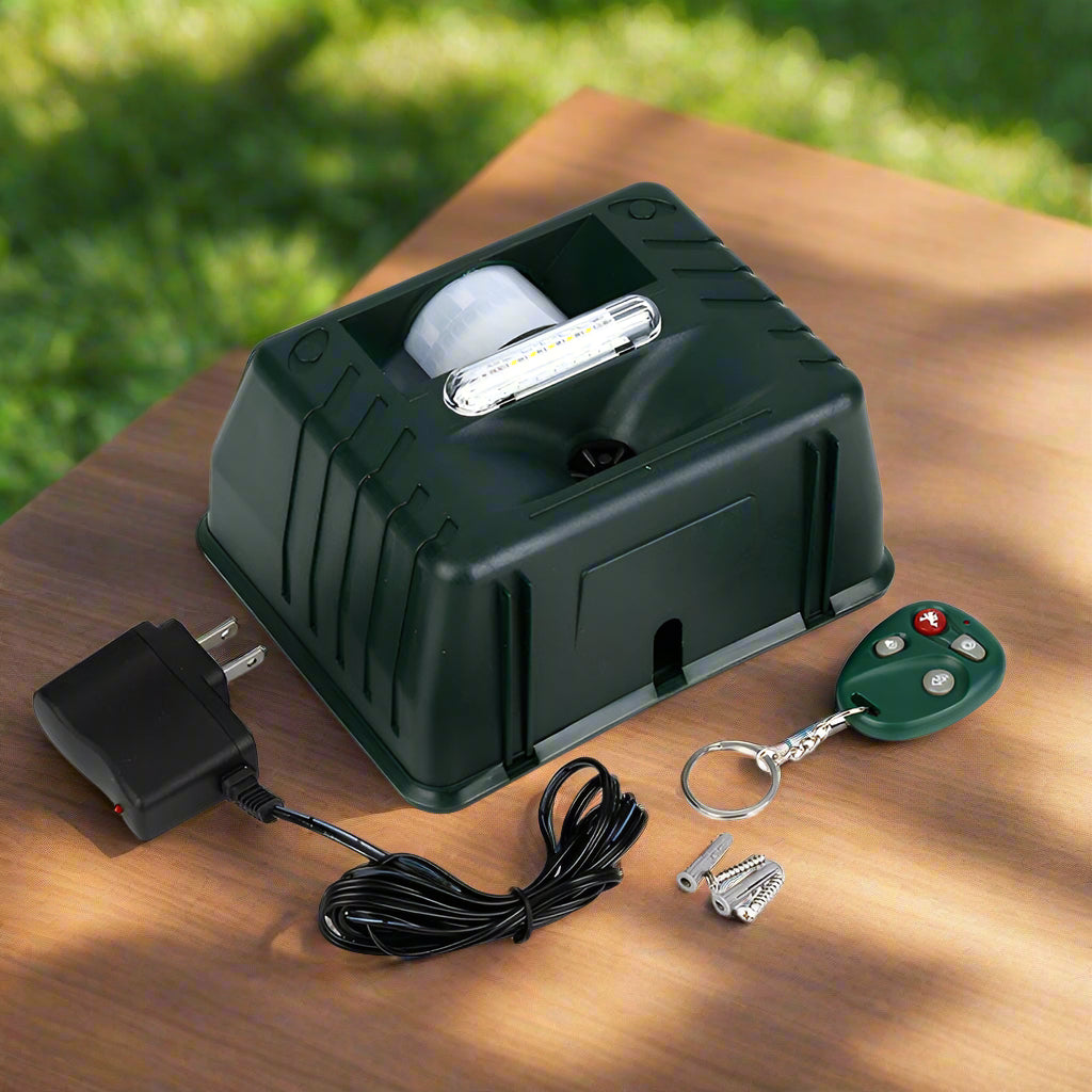 Royaleva Woodpecker Ultrasonic Repeller for Effective Bird Control - Get Rid of Woodpeckers