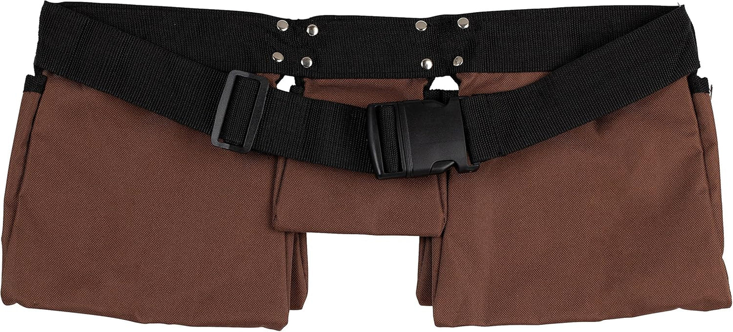 Royaleva Heavy Duty Tool Belt with 11 Pockets Adjustable