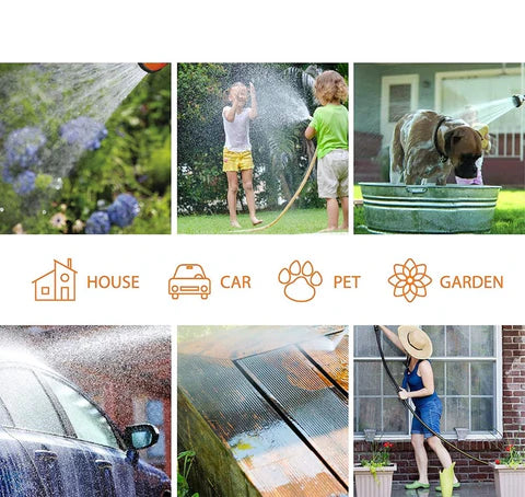 Luxora Quality Expandable Garden Hose for Easy Storage