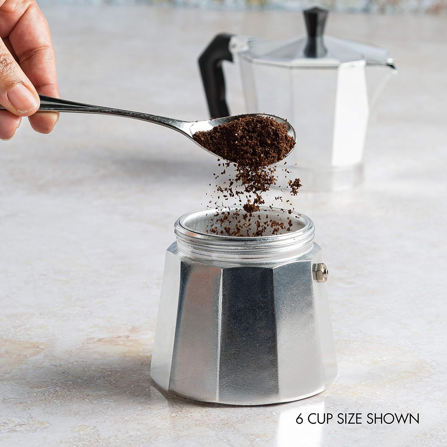 Royaleva Classic Stovetop Espresso Maker Moka Pot for Brewing