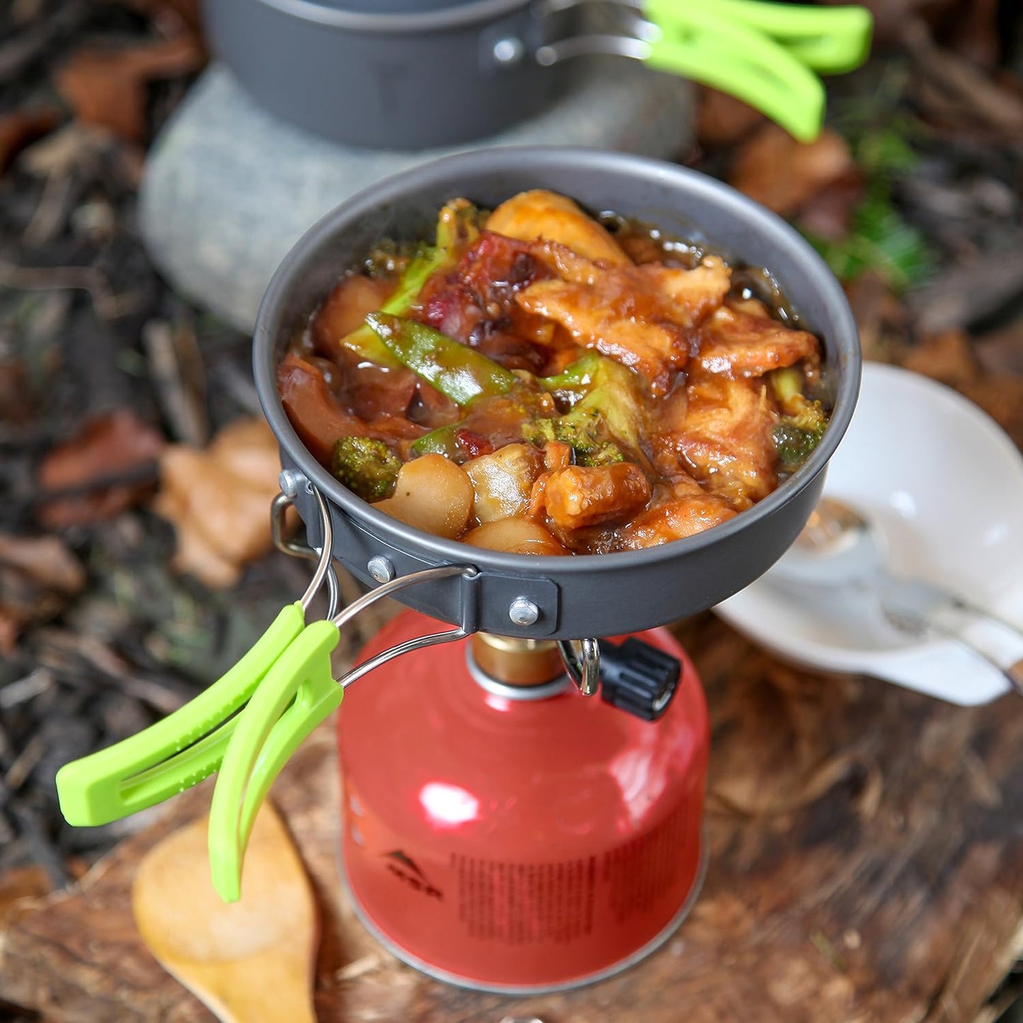 Royaleva Camping Cookware Backpacking Pots And Pans Set