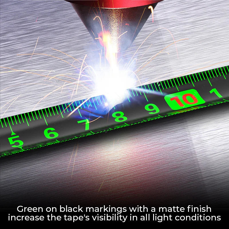 Luxora Fluorescent Steel Tape Measure for Accurate Measuring