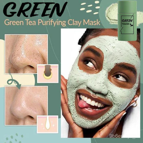 RoyaleGlow Green Tea Clay Deep Cleanse Mask Stick