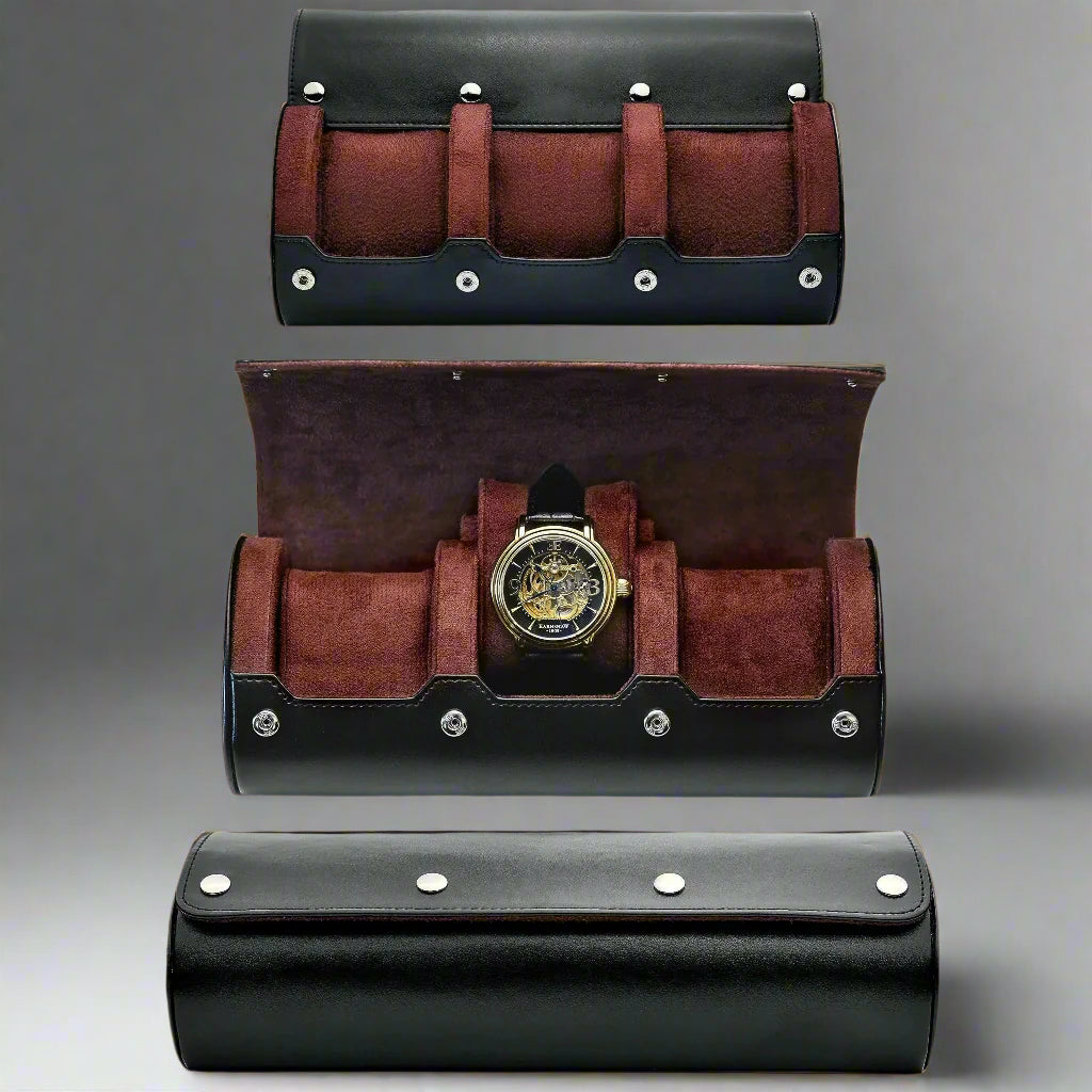 Luxora Premium Watch Travel Case for Secure Storage