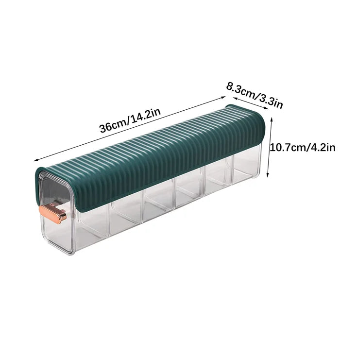 Luxora Wall-Mounted Underwear Storage with Clear Window