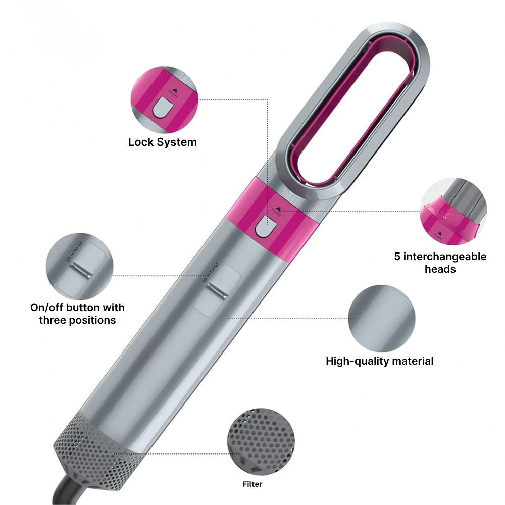 Royaleva AirStyler Hair Styler for Salon-Quality Styles