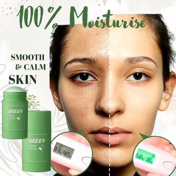 RoyaleGlow Green Tea Clay Deep Cleanse Mask Stick