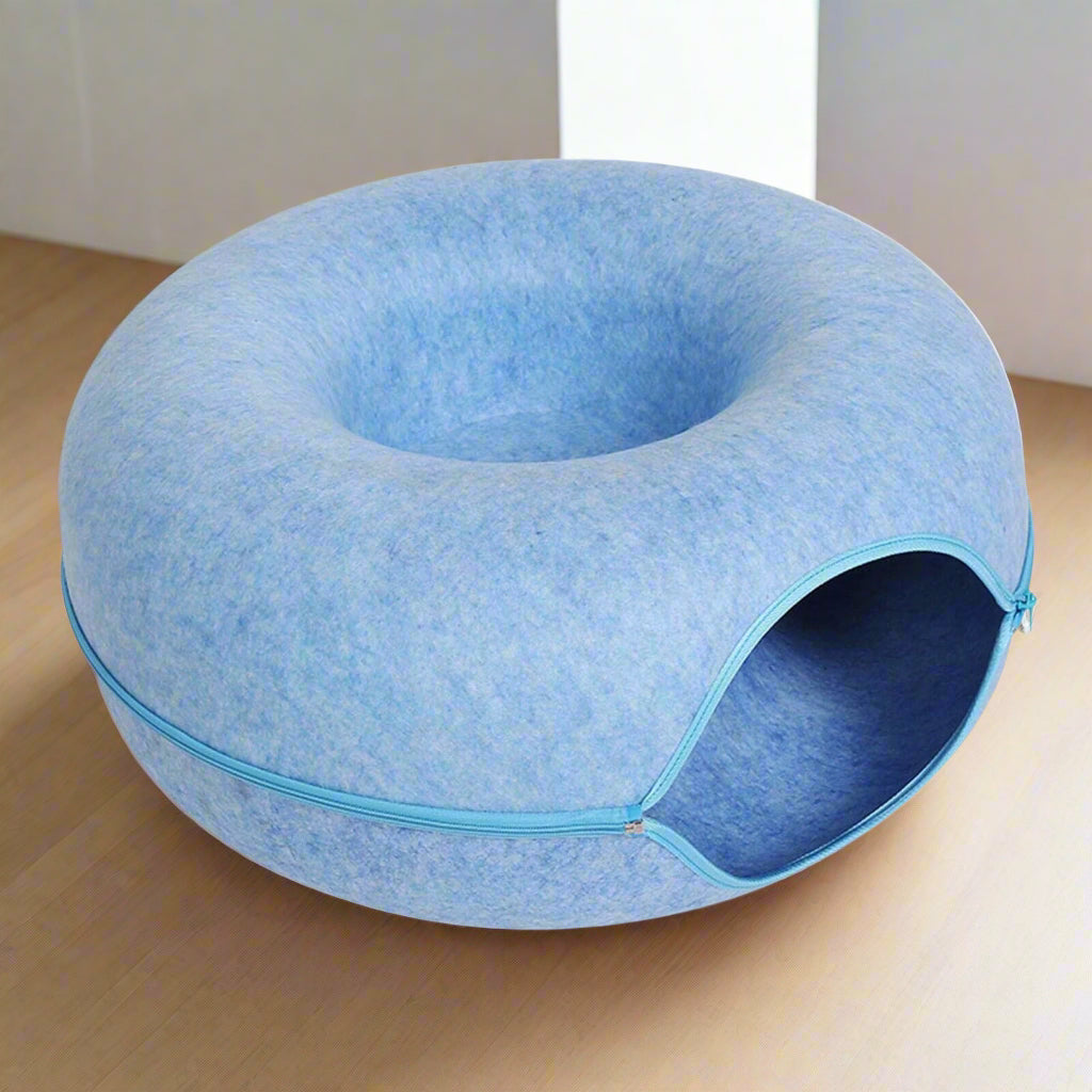 Luxora Tunnel Interactive Cat Bed for Fun and Playful Cats