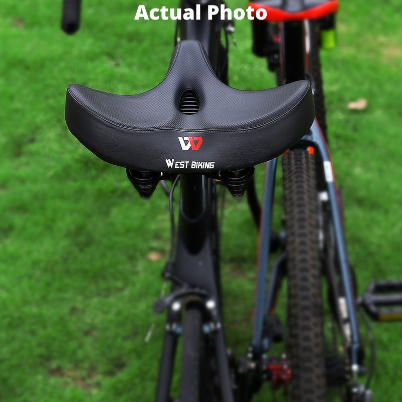 Royaleva Extra Large Bike Seat With Comfortable Thick Foam and Waterproof