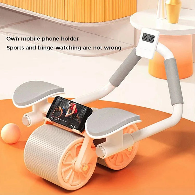 Ab Wheel Roller for Core Workouts – Compact & Easy-to-Use Home Gym Trainer