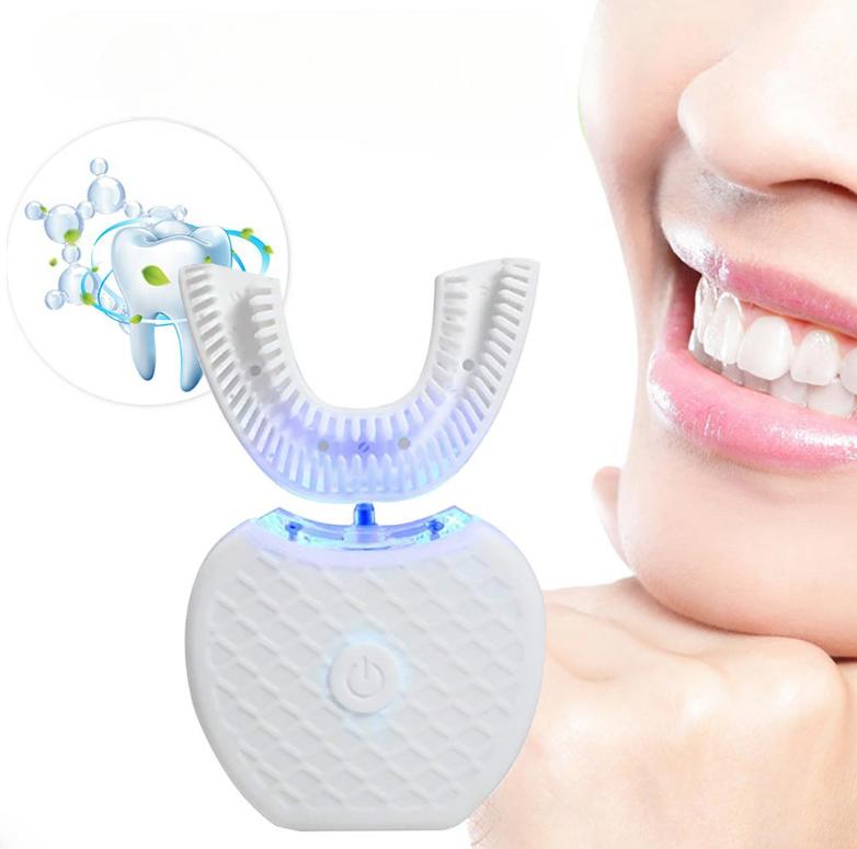 RoyaleGlow Ultrasonic Toothbrush - Electric Brush Cleaner