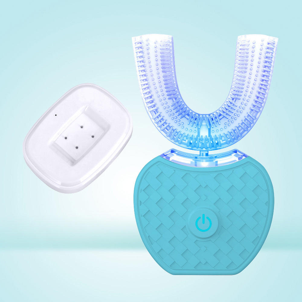RoyaleGlow Ultrasonic Toothbrush - Electric Brush Cleaner