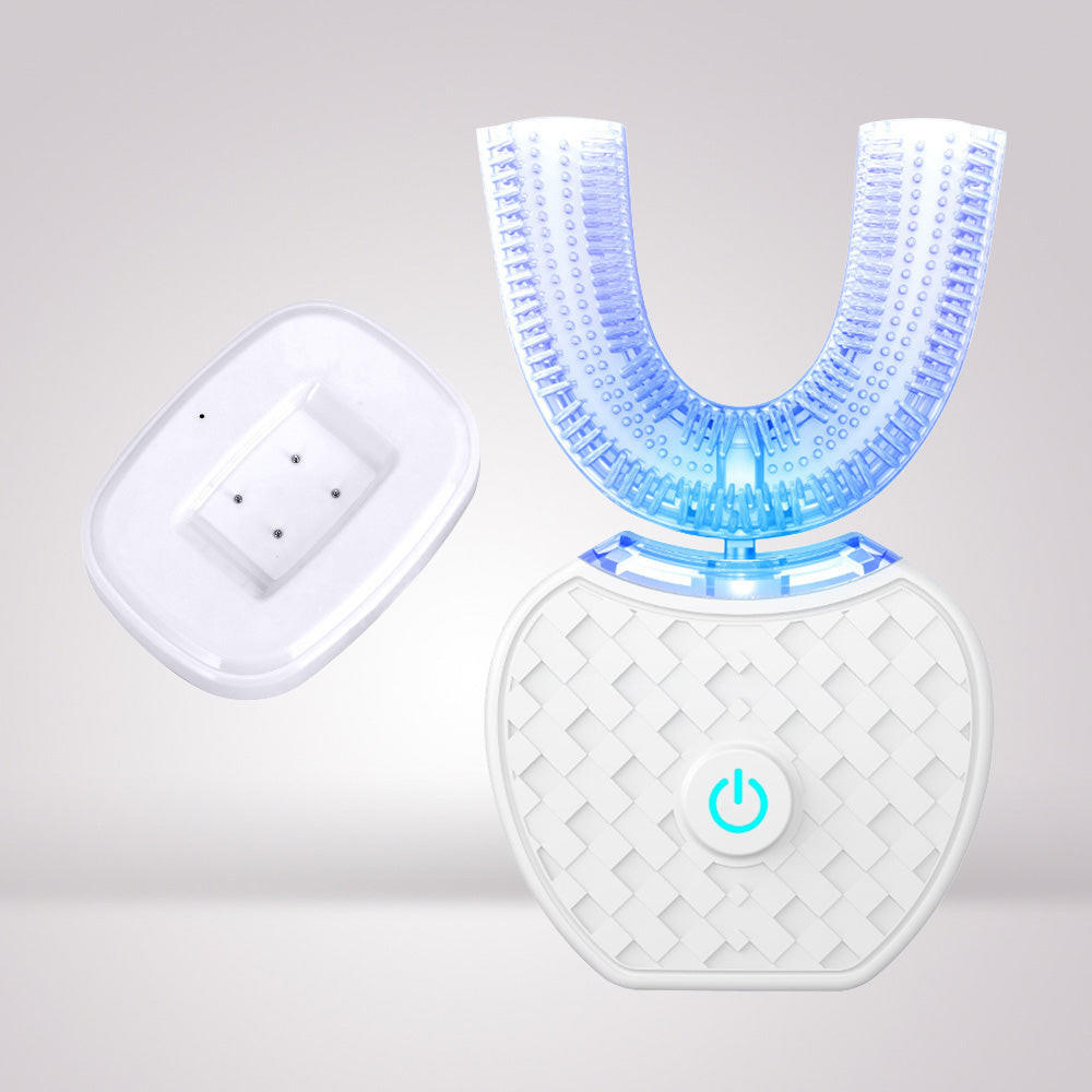 RoyaleGlow Ultrasonic Toothbrush - Electric Brush Cleaner