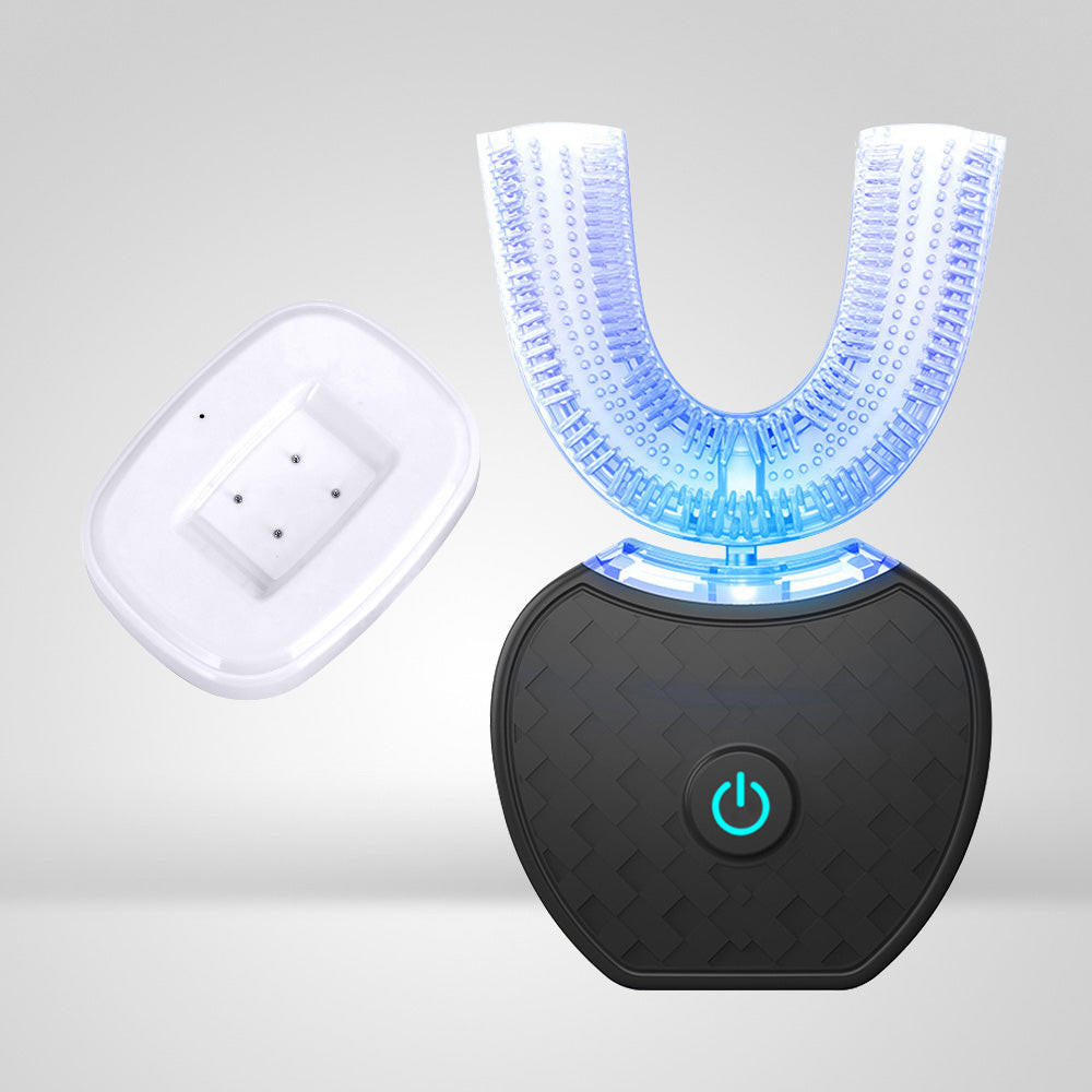 RoyaleGlow Ultrasonic Toothbrush - Electric Brush Cleaner