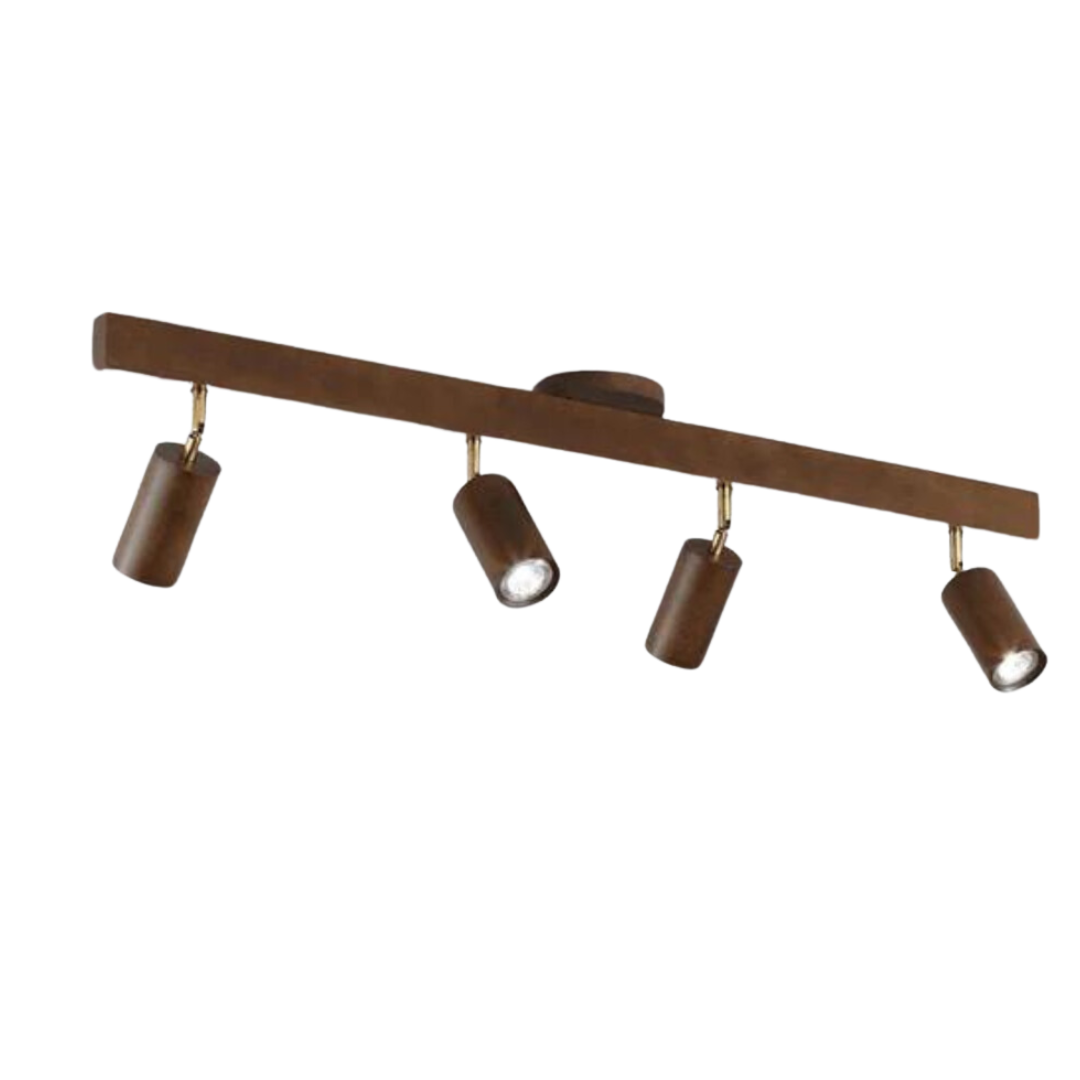 Royelux Oak Wood LED Ceiling Spotlight – Adjustable Modern Sustainable Lamp