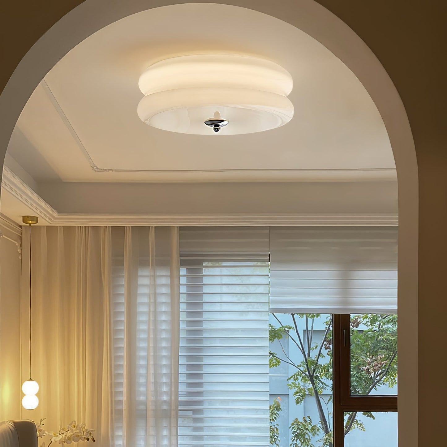 RoyaleGlow Art Deco Vintage Ceiling Light - Elegant Design