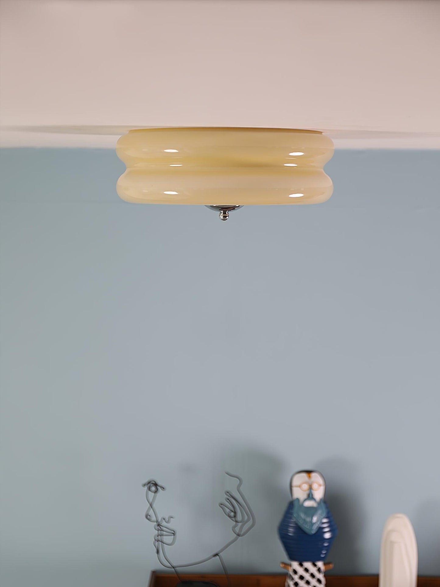 RoyaleGlow Art Deco Vintage Ceiling Light - Elegant Design