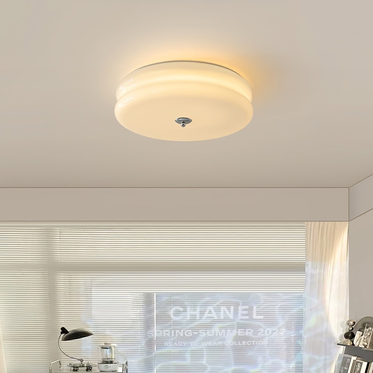 RoyaleGlow Art Deco Vintage Ceiling Light - Elegant Design
