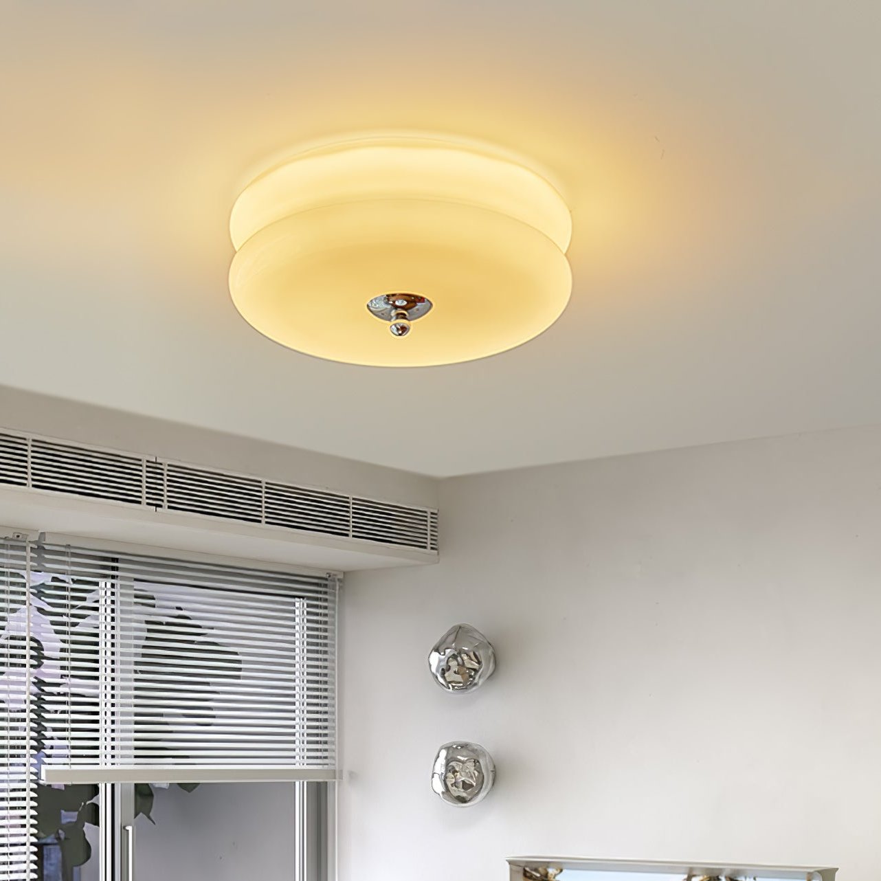 RoyaleGlow Art Deco Vintage Ceiling Light - Elegant Design