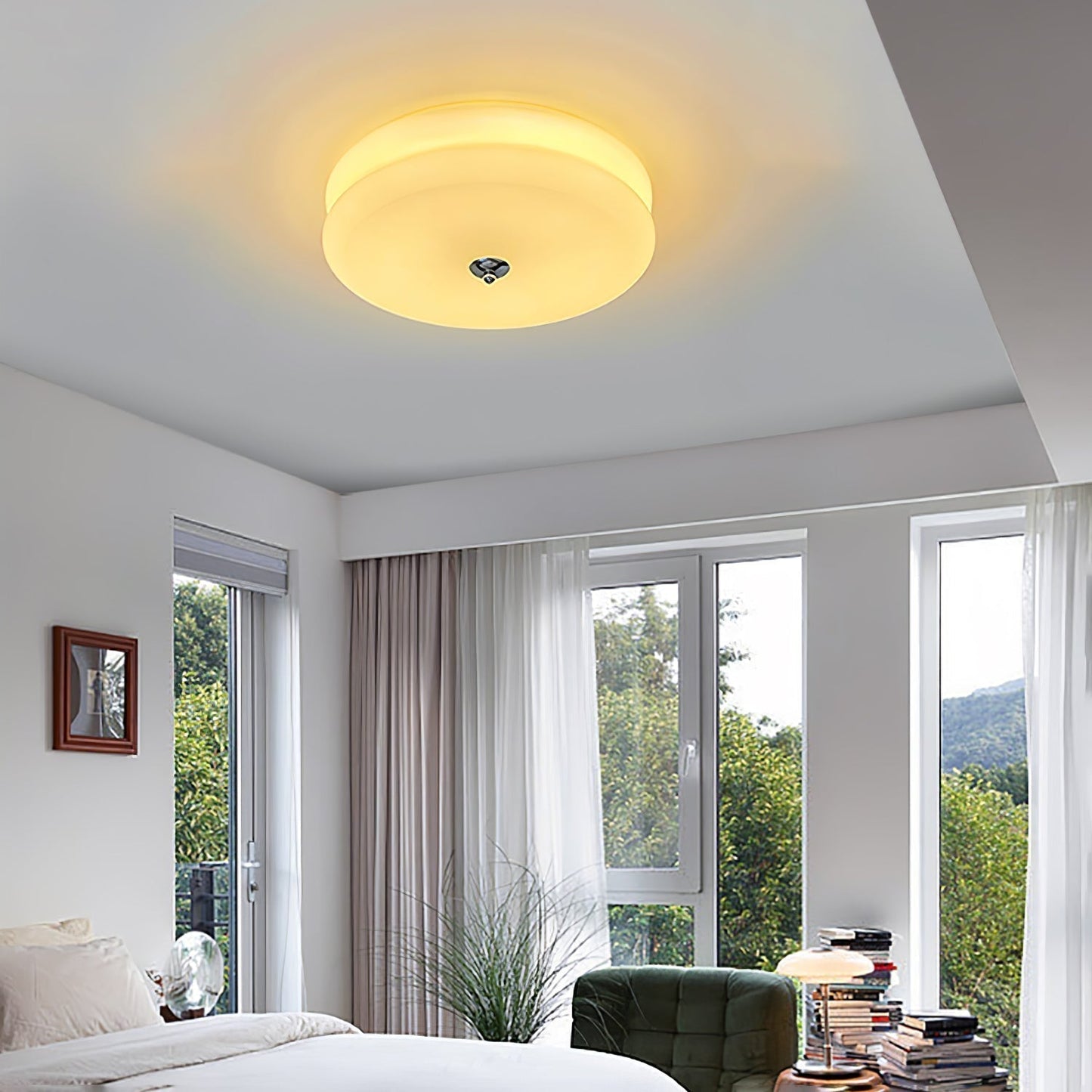 RoyaleGlow Art Deco Vintage Ceiling Light - Elegant Design
