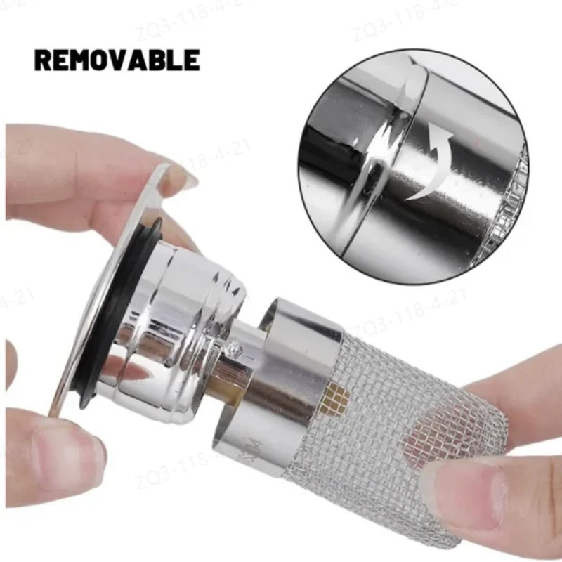 Luxora Stainless Steel Floor Drain Filter for Home Use
