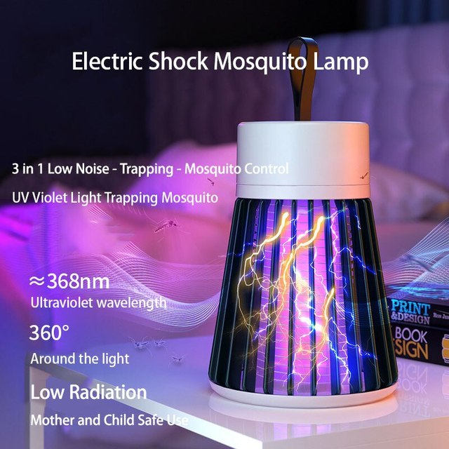Luxora UV Light Electric Shock Mosquito Killer Lamp