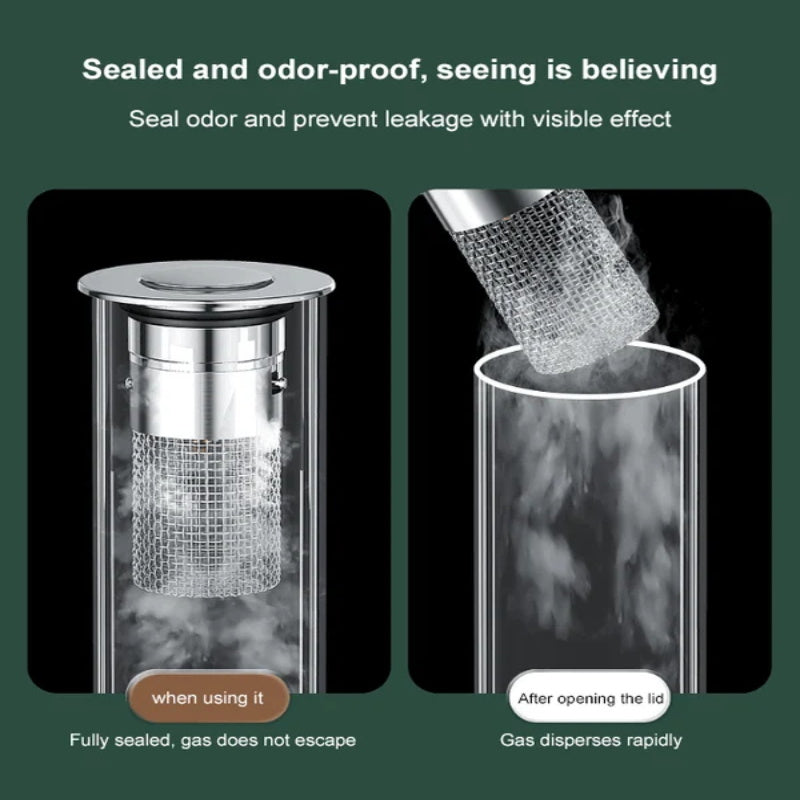 Luxora Stainless Steel Floor Drain Filter for Home Use