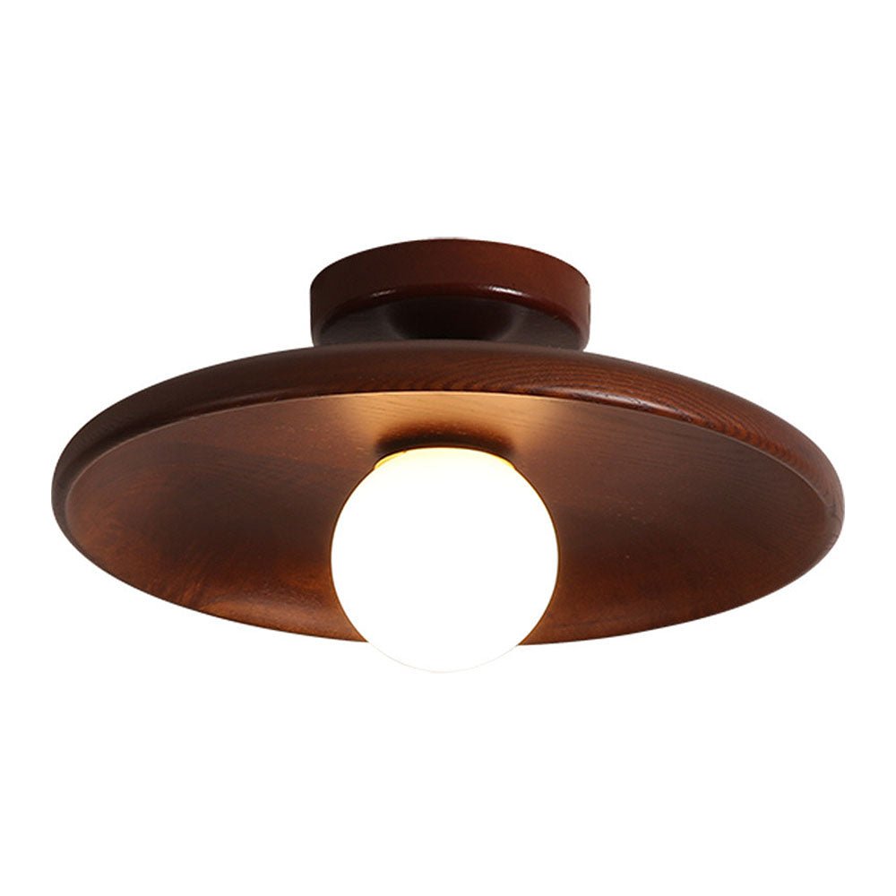 Bolania | Pendant light - Minimalist round - Nordic wood design for the hallway 3