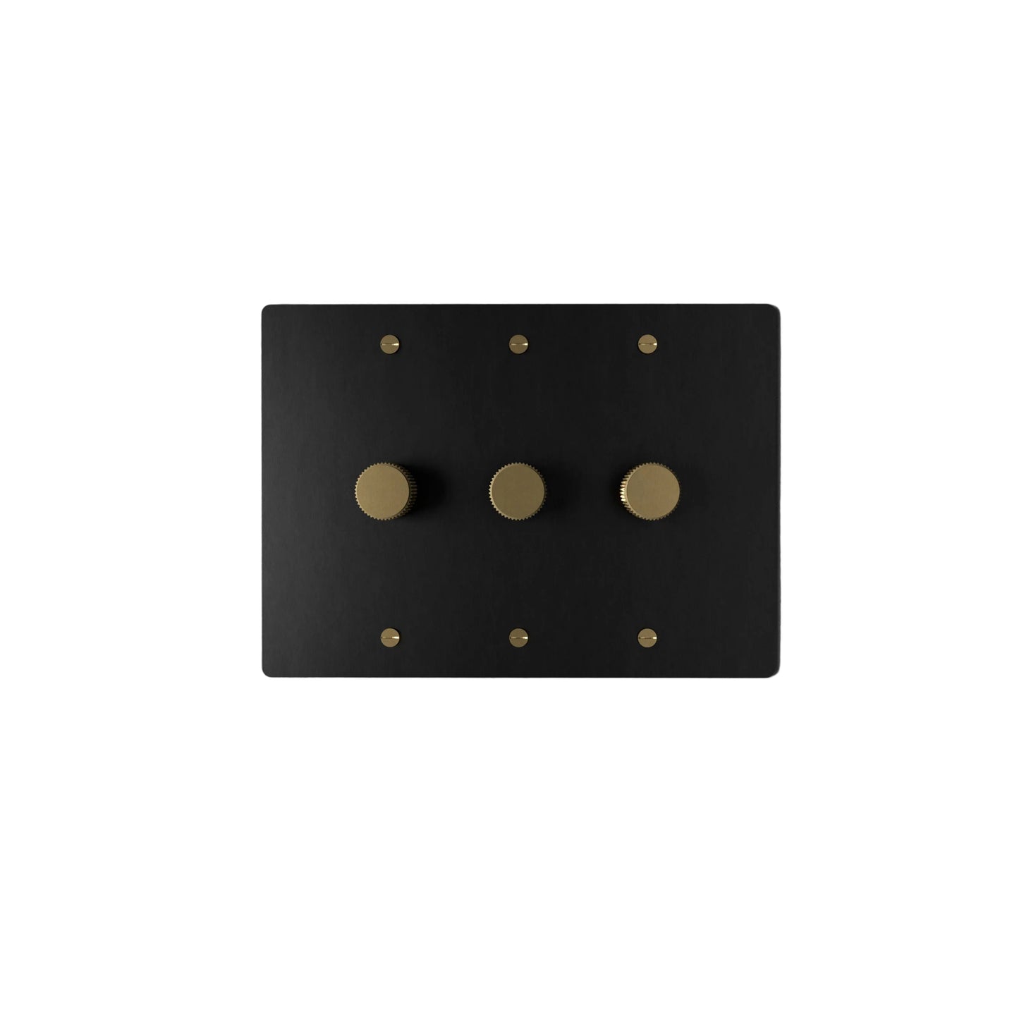 LuxRoyale Solid Brass Rotary Dimmer Switch with Knob Control for LED & Halogen