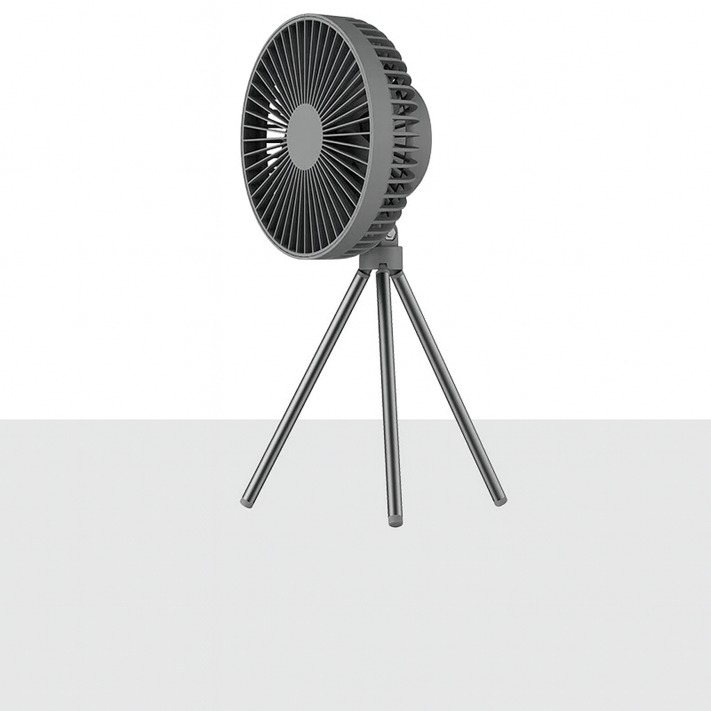 Royallure Portable Camping Fan 10000mAh Rechargeable with LED Light & Power Bank