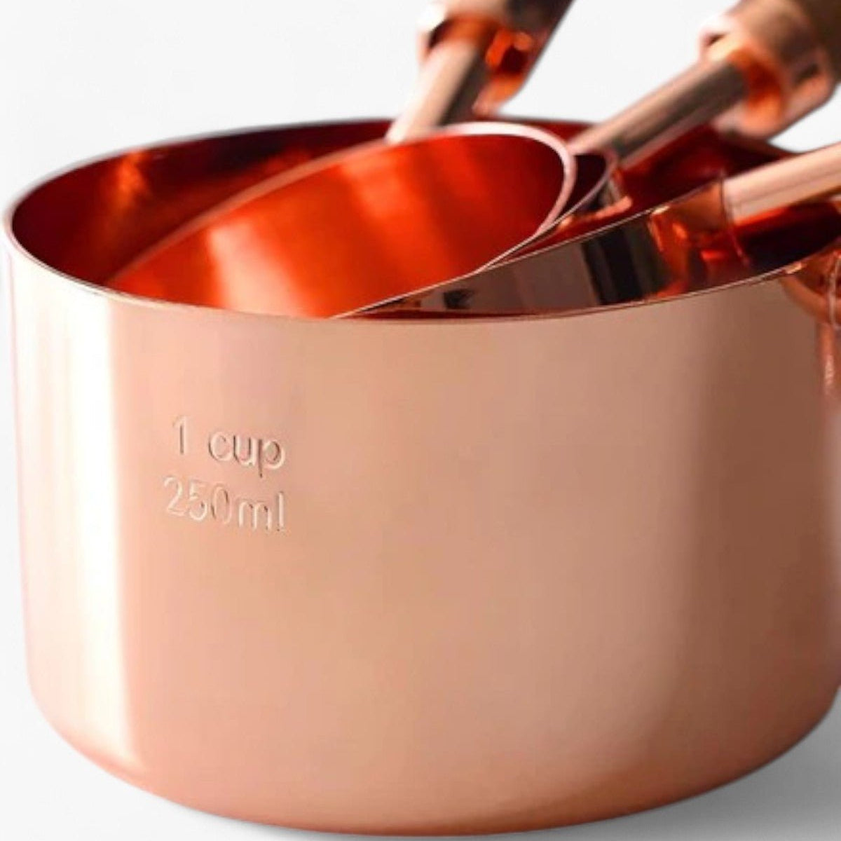 Copper Shine Measuring Magic – Elegant measuring set for precision in the kitchen 3